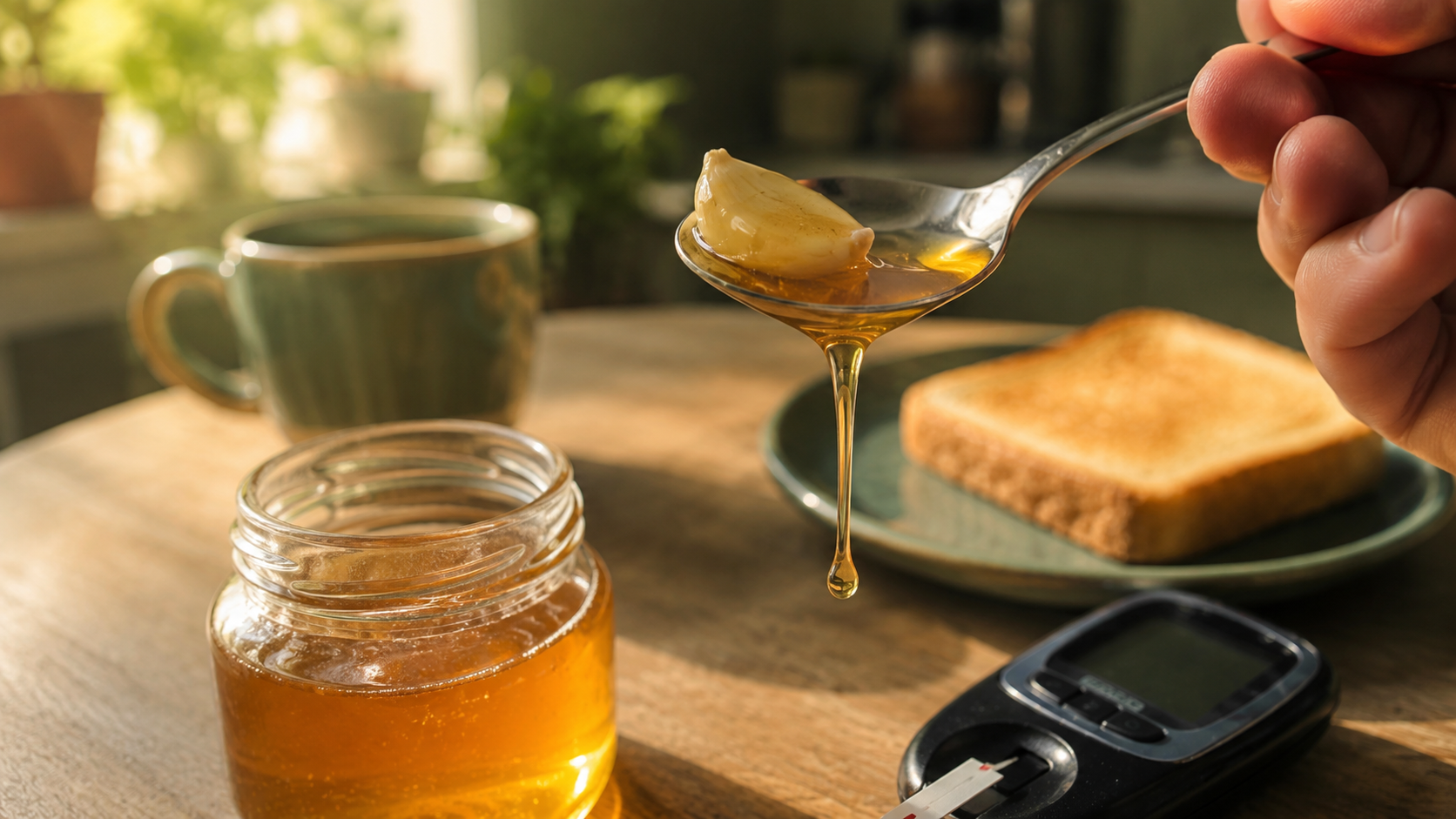 Pineapple honey blood sugar ritual presentation